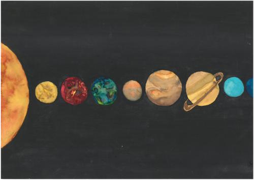 Tereza Tláskalová - Planety Sluneční soustavy