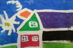 1.A -vymývaná klovatina, pastel