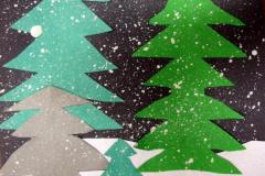 Les v zimě - 1. ročník