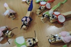 Magnetické myšky z kolíčků