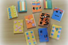 Miniknížky z moosgummi