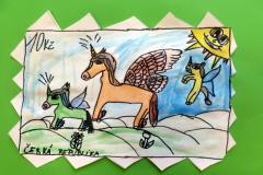 Poštovní známky - 2.B