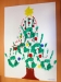 Vánoční stromeček - otisky dlaní - 3. ročník