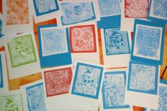 Vánoční tisk z polystyrenu