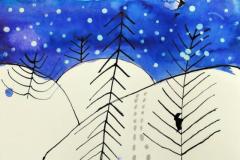 Zimní krajina - 2. ročník