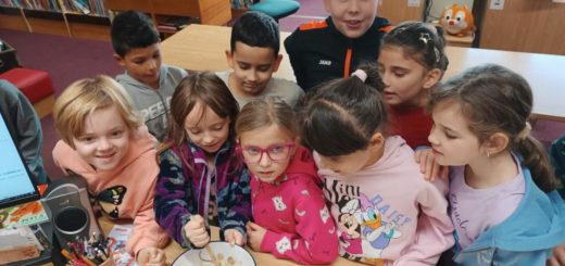 Jak druháci pekli dort v knihovně