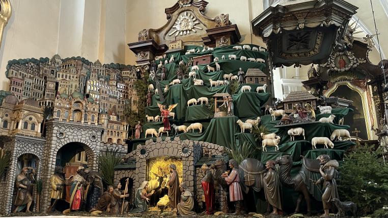 úpický betlém v kostele sv. Jakuba