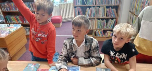 Knihovnická lekce pro třeťáky